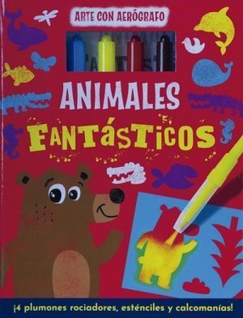 ARTE CON AERÓGRAFO. ANIMALES FANTÁSTICOS