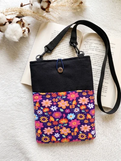 Funda Protectora para Libros - Florecitas multicolor