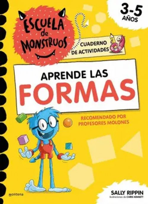 Escuela de Monstruos. Cuaderno de Actividades - Aprende las Formas