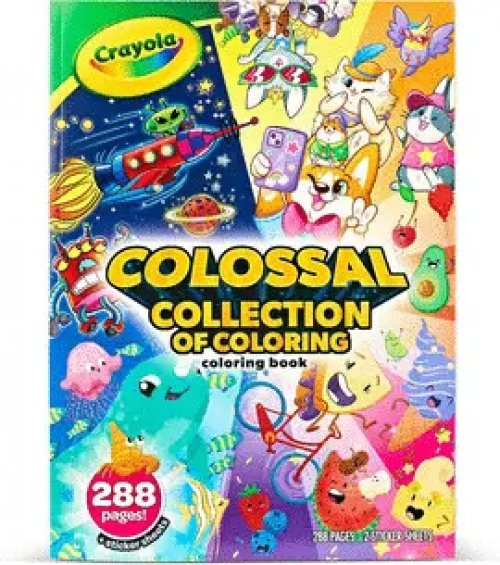 Crayola Colossal Collection Of Coloring Book