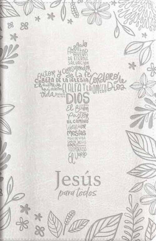 Santa Biblia de Promesas Reina-Valera 1960 / Jesús para Todos / Letra Grande / Tamaño Manual / Piel Especial / Marfil // Spanish Promise Bible Rvr-60 / Jesus for All / Large Print / Handy Size / Leathersoft / Ivory
