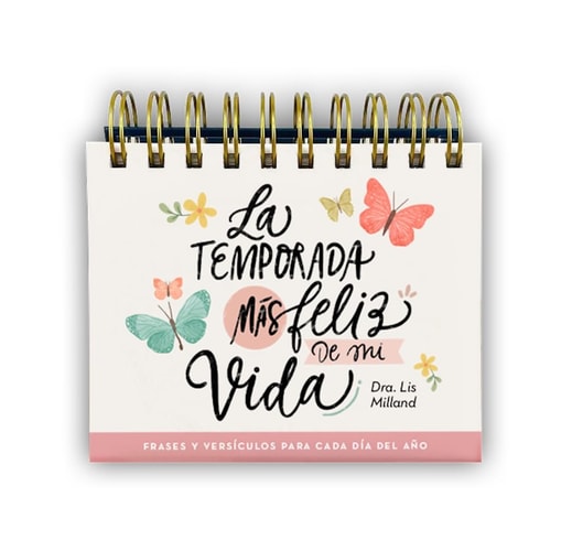 Calendario perpetuo La temporada más feliz de mi vida (Spanish Edition)