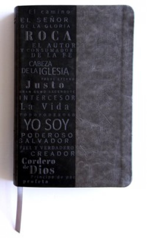 Biblia Reina Valera 1960 tamano manual.Nombres de Dios Simil Piel Gris