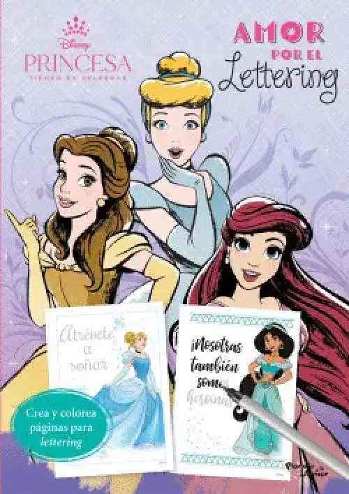Disney Princesas. Amor por el Lettering