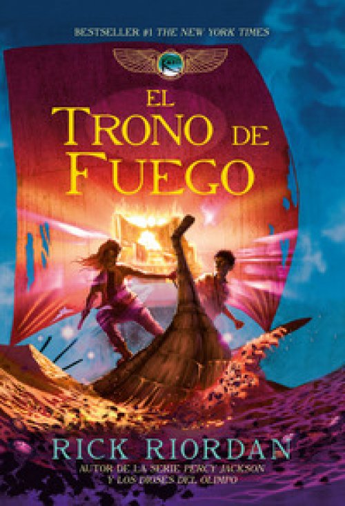 El trono de fuego ( Las crónicas de los Kane 2 )