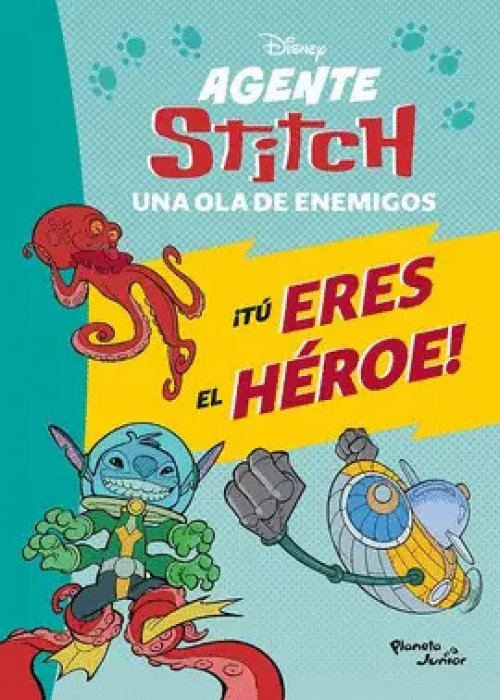 Agente Stitch. ¡Tú Eres el Héroe! una Ola de Enemi
