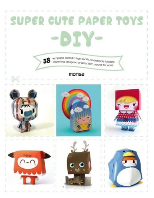 Super Cute Paper Toys - DIY