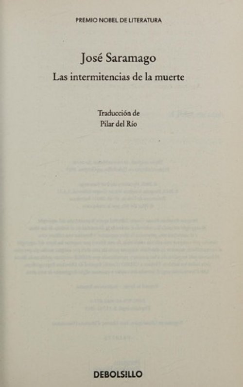 Intermitencias de la Muerte