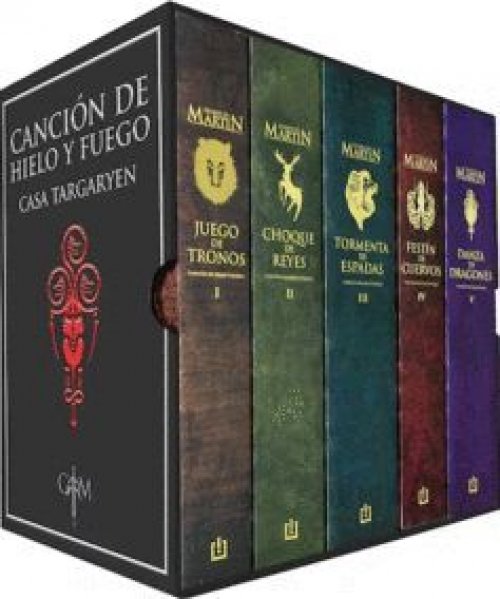 PACK JUEGO DE TRONOS: CASA TARGARYEN (PAQUETE CON 5 VOLÚMENES)