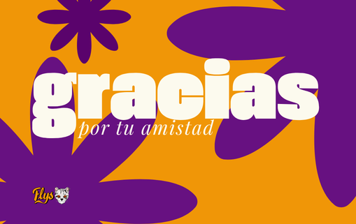 Gracias por tu amistad