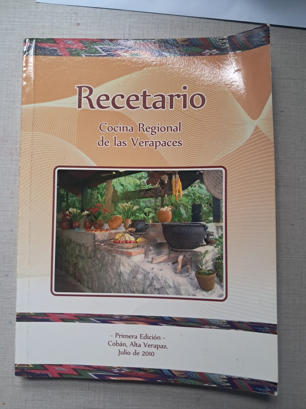 Recetario cocina regional de las Verapaces